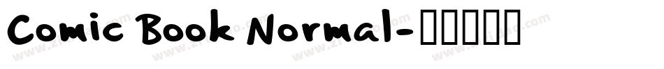 Comic Book Normal字体转换